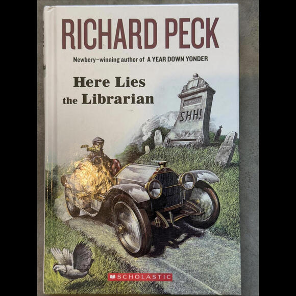 Here Lies the Librarian - Hardcover By Peck, Richard - VERY GOOD - Picture 1 of 5